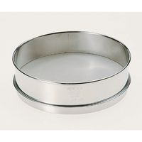 飯田製作所 試験用ふるい SUS 普及型 φ250mm 深さ60mm 1.18mm 62-2314-73 1個（直送品）