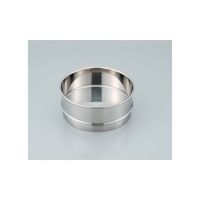 飯田製作所 試験用ふるい SUS 実新型 φ250mm 深さ60mm 中間受器 62-2315-43 1個（直送品）
