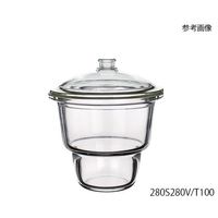 アズワン 上口デシケーター(バルブ別売) 280S280V/T300 3-6011-25 1式（直送品）