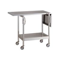 トラスコ中山 SUS304ラボキャリー 折畳式パンチング天板 1200X450 SLCP6 1台 61-3234-56（直送品）