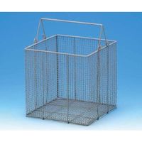 フロン工業 ETFEコーティング角型洗浄カゴ 300x300x300 F-3201-05 1個 61-4387-64（直送品）