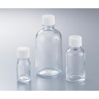 マルエム 細口規格瓶 TKー10 本体のみ 100本 61-0151-63 1箱(100個)（直送品）