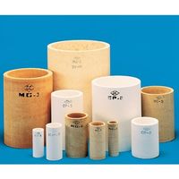 ニッカトー MG特殊耐火るつぼ φ50×φ40×150 MGRUTUBO-5040150 1個 61-0162-60（直送品）