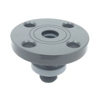 スイコー ツバ付フランジ短管20A FKM 61-0471-79 1個（直送品）