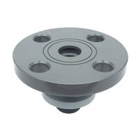 スイコー ツバ付フランジ短管25A FKM 61-0471-80 1個（直送品）