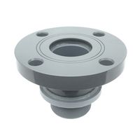 スイコー ツバ付フランジ短管65A FKM 61-0471-83 1個（直送品）