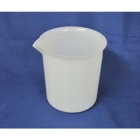 日本メデカルサイエンス PEビーカー(手なし) 300mL M4-455-03 1個 61-3518-91（直送品）
