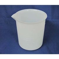 日本メデカルサイエンス PEビーカー(手なし) 500mL M4-455-04 1個 61-3518-92（直送品）