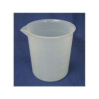 日本メデカルサイエンス PEビーカー(手なし) 1000mL M4-455-05 1個 61-3518-93（直送品）