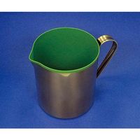 フロン工業 PFAコーティングビーカー 2000mL F-1077-06 1個 61-4377-08（直送品）