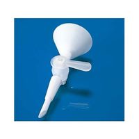 フロン工業 PTFEロート摺合せコック付 60φ 摺19/28 F-1131-03 1個 61-4377-96（直送品）