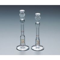 クライミング 台付メスフラスコ 白 4ml 1個入り 検査成績書付 CL2300-04 1個 61-9603-60（直送品）