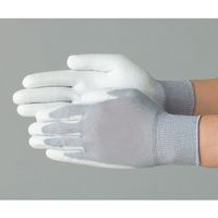 アズワン 制電パームコーティング手袋M 611-5157M 1パック（10双） 61-0078-37（直送品）