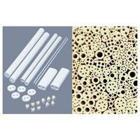 ニッカトー SSAーS絶縁管 2穴 3×0.8×100 100本入 SSASZETU-308100 1パック(100本)（直送品）