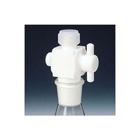 アズワン フッ素樹脂 二方バルブ接続型アダプター 8φ用×TS19/28 NR0095ー04 1個 61-3531-06（直送品）