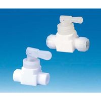 フロン工業 PTFEトグルバルブI型 10φ F-2003-03 1個 61-4378-41（直送品）