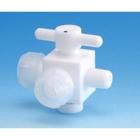 フロン工業 PTFE3方バルブ装置用 10φ×R1/4 F-2014-03 1個 61-4378-90（直送品）