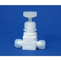 フロン工業 PTFEダイヤフラムバルブ 12φ F-2032-04 1個 61-4379-65（直送品）