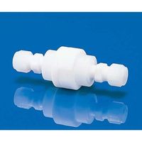 フロン工業 PTFE逆流防止バルブ 12φ F-2052-04 1個 61-4380-03（直送品）