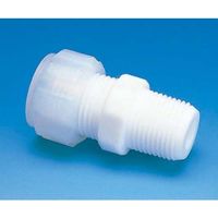 フロン工業 PTFEハーフオスジョイントI型 20φ*R3/4 F-2074-04 1個 61-4381-23（直送品）