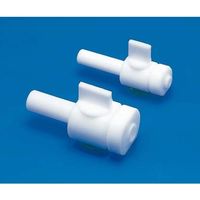フロン工業 PTFE ミニコック 8φ F-2214-02 1個 61-4384-71（直送品）