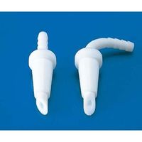 フロン工業 PTFE連結用アダプター 曲げ 10φ×24/30 F-5006-12 1個 61-4391-83（直送品）