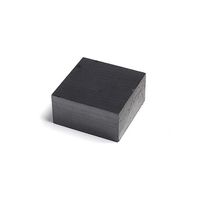 二六製作所 フェライト磁石 (角型) 100×100×8 3個 FK095 1箱(3個) 61-9933-52（直送品）
