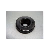 二六製作所 ネオジム磁石 (丸型) (皿穴付) φ20×4.5ーM4皿穴 ナイロンコート 5個 NE368 1箱(5個)（直送品）