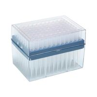 深江化成 1000μL チップ クリア システムラック 滅菌 1箱(96本×10ラック入) 120-804CS 1箱(960本)（直送品）