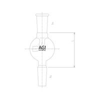 旭製作所 トラップ球 2590-1L 1個 62-2095-80（直送品）