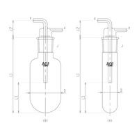 旭製作所 摺付トラップ I型 4130ー300 1個 62-2116-50（直送品）
