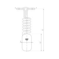 旭製作所 凝縮トラップ 4160ー500 1個 62-2116-96（直送品）