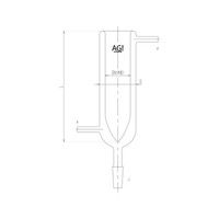 旭製作所 円筒型凝縮トラップ 4164-200-4L 1個 62-2117-03（直送品）