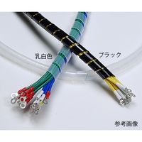 興和化成 スパイラルチューブ KSー50 10M ナチュラル(乳白色) KS-50 1巻 62-3839-95（直送品）