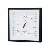 MONO温度/湿度計 160×160×28mm 300g（ギフトボックス） モノトーン MNシリーズ