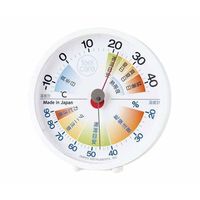 エンペックス気象計 生活管理温・湿度計 feel care 124×120×27mm 95g(ブリスター) TM-2471 1個 61-6865-63（直送品）