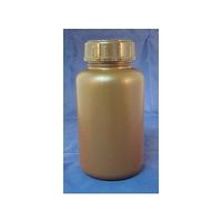 ニプロン化成工業 PE広口瓶（茶） 500ml M1-004-06 1本 61-3517-62（直送品）