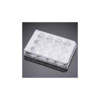 コーニングインターナショナル セルカルチャーインサートコンパニオンプレート 12ウェル フタ付き 353503 1ケース(50個)（直送品）