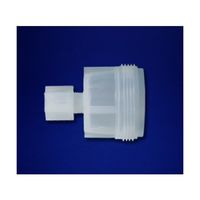 径50mmメンブレン用フィルターホルダー組合せ用構成部品 注入口 外径3/8”チューブ接続用 フェルールナット付 410-22-50 1個（直送品）