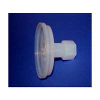 径90mmメンブレン用フィルターホルダー組合せ用構成部品 注出口、外径3/4”チューブ接続用、フェルールナット付 411-25-90 1個（直送品）