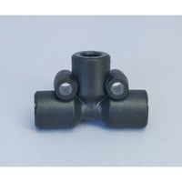 IDEX（アイデックス） 3方ティー・フィッティング（コーン接続） P727-01 1個 62-1347-40（直送品）