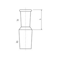 旭製作所 縮小アダプター 2302ー5L6L 1個 61-4703-57（直送品）