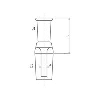 旭製作所 抽出用アダプター 2306ー3L6L 1個 61-4704-11（直送品）