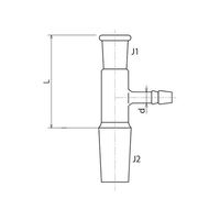 旭製作所 減圧用直形縮小アダプター 2326ー3L5L 1個 61-4706-02（直送品）