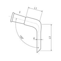 旭製作所 アダプター 2329ー2L 1個 61-4706-19（直送品）