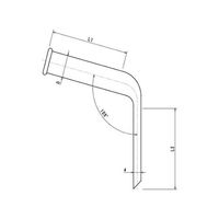 旭製作所 リム付減圧用アダプター 2348ー30 1個 61-4706-56（直送品）