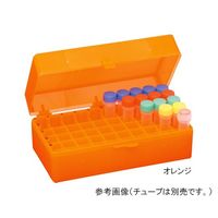 深江化成 チューブラック 1.5/2.0mlチューブ用 50穴 黒 2572-502BL 1個 62-0892-27（直送品）