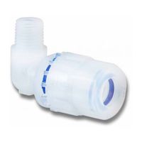 BUENO TECHNOLOGY フッ素樹脂 PFA 継手 メイルエルボ MEーH4ーR3 ME-H4-R3 1個 62-1058-66（直送品）