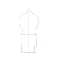 旭製作所 分液ロート用栓 2248ー29 1個 62-2091-58（直送品）