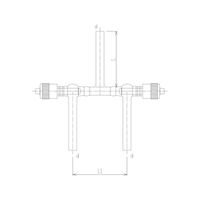 旭製作所 高真空グリースレスマルチバルブ I型 芯棒材質:PTFE 2262ー12 1個 62-2091-72（直送品）